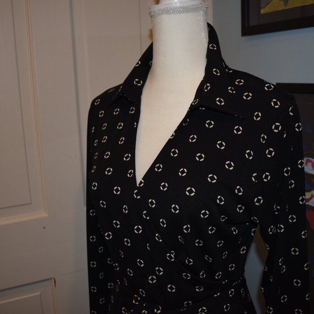 Evan Picone faux Wrap Dress